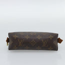 LOUIS VUITTON Monogram Pochette Cosmetic PM Cosmetic Pouch M47515 Auth ar14082-6