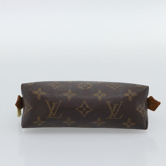 LOUIS VUITTON Monogram Pochette Cosmetic PM Cosmetic Pouch M47515 Auth ar14082