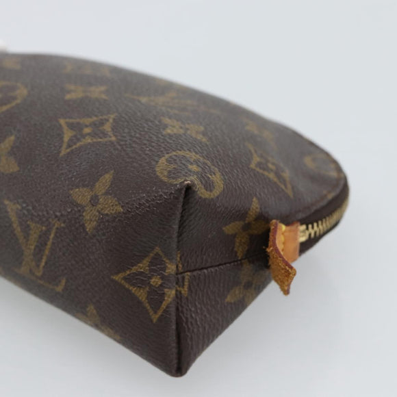 LOUIS VUITTON Monogram Pochette Cosmetic PM Cosmetic Pouch M47515 Auth ar14082