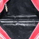 Salvatore Ferragamo Tote Bag Canvas Bordeaux Gold Auth ar14084-16