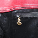 Salvatore Ferragamo Tote Bag Canvas Bordeaux Gold Auth ar14084-19