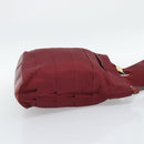 Salvatore Ferragamo Tote Bag Canvas Bordeaux Gold Auth ar14084-5