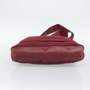 Salvatore Ferragamo Tote Bag Canvas Bordeaux Gold Auth ar14084-9