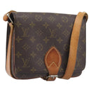LOUIS VUITTON Monogram Cartouchiere MM Shoulder Bag M51253 LV Auth ar14085-1