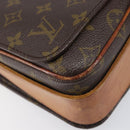 LOUIS VUITTON Monogram Cartouchiere MM Shoulder Bag M51253 LV Auth ar14085-14