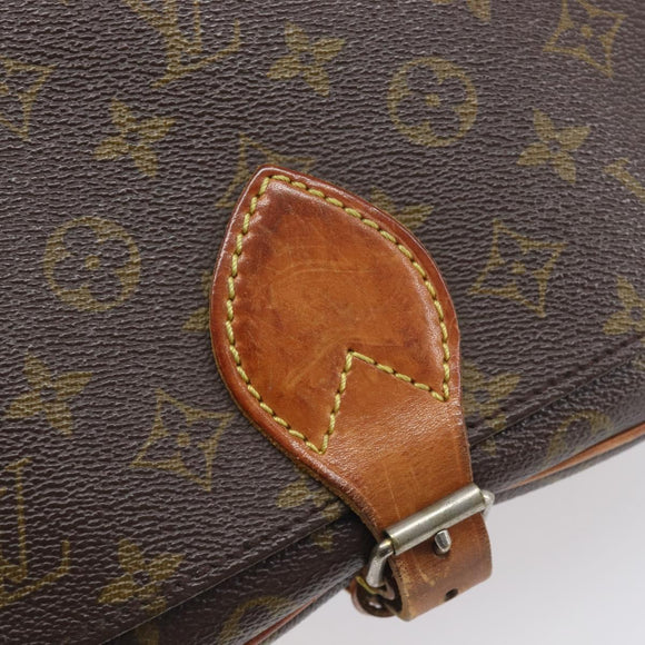LOUIS VUITTON Monogram Cartouchiere MM Shoulder Bag M51253 LV Auth ar14085