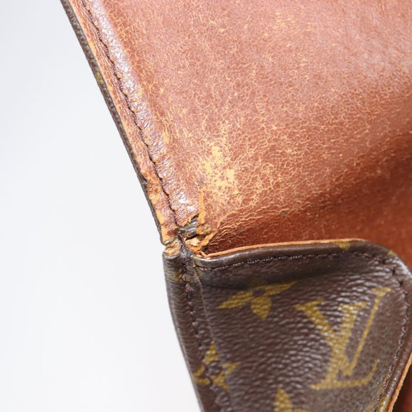 LOUIS VUITTON Monogram Cartouchiere MM Shoulder Bag M51253 LV Auth ar14085