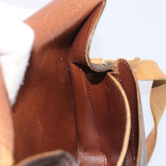LOUIS VUITTON Monogram Cartouchiere MM Shoulder Bag M51253 LV Auth ar14085