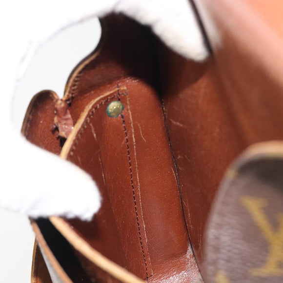 LOUIS VUITTON Monogram Cartouchiere MM Shoulder Bag M51253 LV Auth ar14085