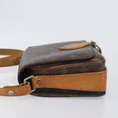 LOUIS VUITTON Monogram Cartouchiere MM Shoulder Bag M51253 LV Auth ar14085-4