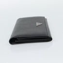 LOUIS VUITTON PRADA Long Wallet Leather PVC 2 Set Black Brown LV Auth ar14087-10