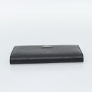 LOUIS VUITTON PRADA Long Wallet Leather PVC 2 Set Black Brown LV Auth ar14087-11