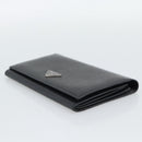 LOUIS VUITTON PRADA Long Wallet Leather PVC 2 Set Black Brown LV Auth ar14087-12