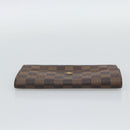 LOUIS VUITTON PRADA Long Wallet Leather PVC 2 Set Black Brown LV Auth ar14087-5