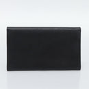 LOUIS VUITTON PRADA Long Wallet Leather PVC 2 Set Black Brown LV Auth ar14087-9