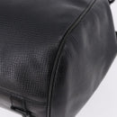 Christian Dior Backpack Leather Black Gold Tone Auth ar14096A-15