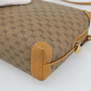 GUCCI Micro GG Shoulder Bag PVC Leather Beige Gold 007 115 0093 Auth ar14097-12