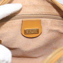 GUCCI Micro GG Shoulder Bag PVC Leather Beige Gold 007 115 0093 Auth ar14097-15