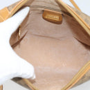 GUCCI Micro GG Shoulder Bag PVC Leather Beige Gold 007 115 0093 Auth ar14097-16