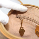 GUCCI Micro GG Shoulder Bag PVC Leather Beige Gold 007 115 0093 Auth ar14097-19