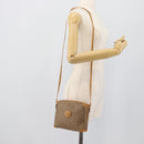 GUCCI Micro GG Shoulder Bag PVC Leather Beige Gold 007 115 0093 Auth ar14097-22