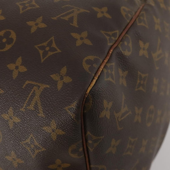 LOUIS VUITTON Monogram Keepall 55 Boston Bag M41424 LV Auth ar14101
