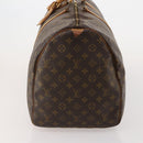LOUIS VUITTON Monogram Keepall 55 Boston Bag M41424 LV Auth ar14101-3