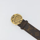 LOUIS VUITTON Monogram Ceinture 1904 Milleneuve Saint-Quatre Belt Auth ar14103-6