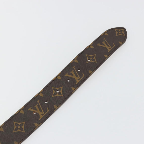 LOUIS VUITTON Monogram Ceinture 1904 Milleneuve Saint-Quatre Belt Auth ar14103