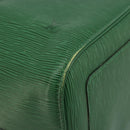 LOUIS VUITTON Epi Keepall 45 Boston Bag Green M42974 LV Auth ar14104A-12