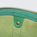 LOUIS VUITTON Epi Keepall 45 Boston Bag Green M42974 LV Auth ar14104A-20