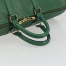 LOUIS VUITTON Epi Keepall 45 Boston Bag Green M42974 LV Auth ar14104A-7