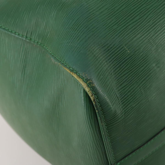 LOUIS VUITTON Epi Keepall 50 Boston Bag Green M42964 LV Auth ar14105