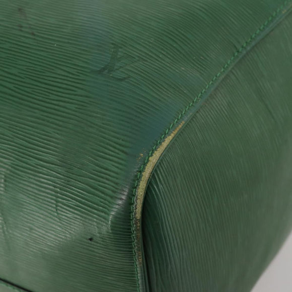 LOUIS VUITTON Epi Keepall 50 Boston Bag Green M42964 LV Auth ar14105