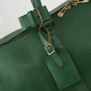 LOUIS VUITTON Epi Keepall 50 Boston Bag Green M42964 LV Auth ar14105-19