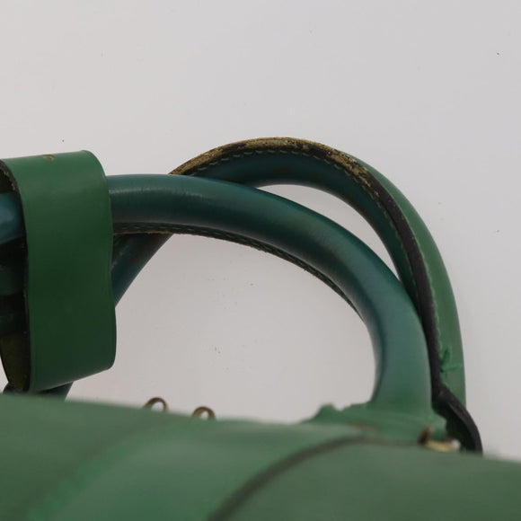 LOUIS VUITTON Epi Keepall 50 Boston Bag Green M42964 LV Auth ar14105