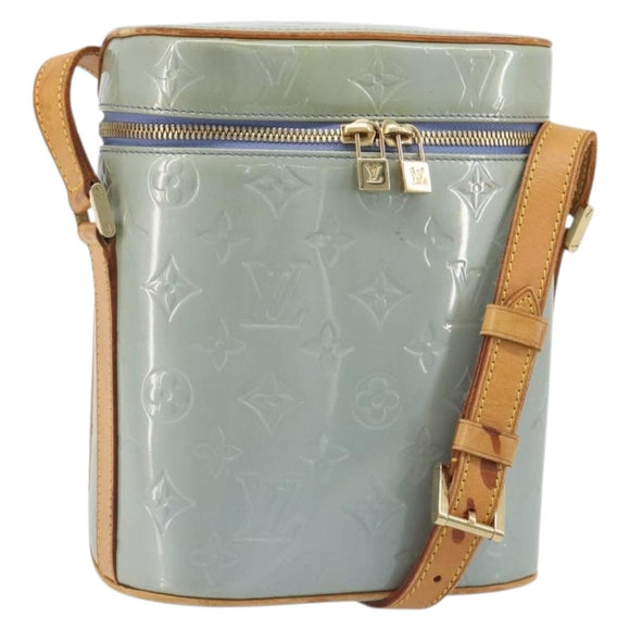 LOUIS VUITTON Monogram Vernis Sullivan Vertical Lavande M91258 LV Auth ar14106