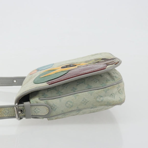LOUIS VUITTON Monogram Mini Conte de Fée Musette Gray M92279 LV Auth ar14107