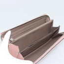 LOUIS VUITTON Portefeuille Comet Long Wallet Leather Pink M63103 LV Auth ar14108-9