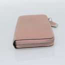 LOUIS VUITTON Portefeuille Comet Long Wallet Leather Pink M63103 LV Auth ar14108-4