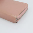LOUIS VUITTON Portefeuille Comet Long Wallet Leather Pink M63103 LV Auth ar14108-7