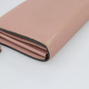 LOUIS VUITTON Portefeuille Comet Long Wallet Leather Pink M63103 LV Auth ar14108-14