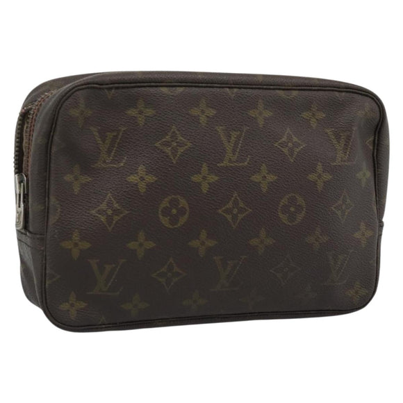 LOUIS VUITTON Monogram Trousse Toilette 23 Clutch Bag M47524 LV Auth ar14109