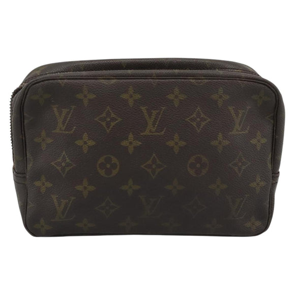 LOUIS VUITTON Monogram Trousse Toilette 23 Clutch Bag M47524 LV Auth ar14109