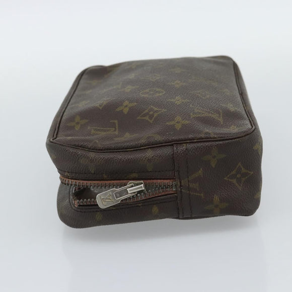 LOUIS VUITTON Monogram Trousse Toilette 23 Clutch Bag M47524 LV Auth ar14109