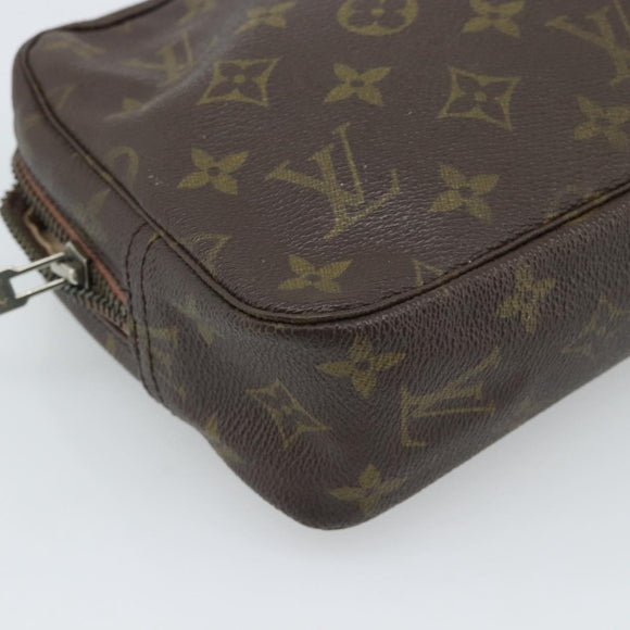 LOUIS VUITTON Monogram Trousse Toilette 23 Clutch Bag M47524 LV Auth ar14109