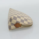 LOUIS VUITTON Damier Azur Pochette Cosmetic PM Pouch N60024 LV Auth ar14113-4