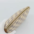 LOUIS VUITTON Damier Azur Pochette Cosmetic PM Pouch N60024 LV Auth ar14113-5