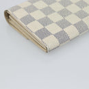 LOUIS VUITTON Damier Azur Portefeuille Sarah Long Wallet N63208 LV Auth ar14114-16