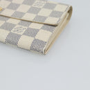LOUIS VUITTON Damier Azur Portefeuille Sarah Long Wallet N63208 LV Auth ar14114-7